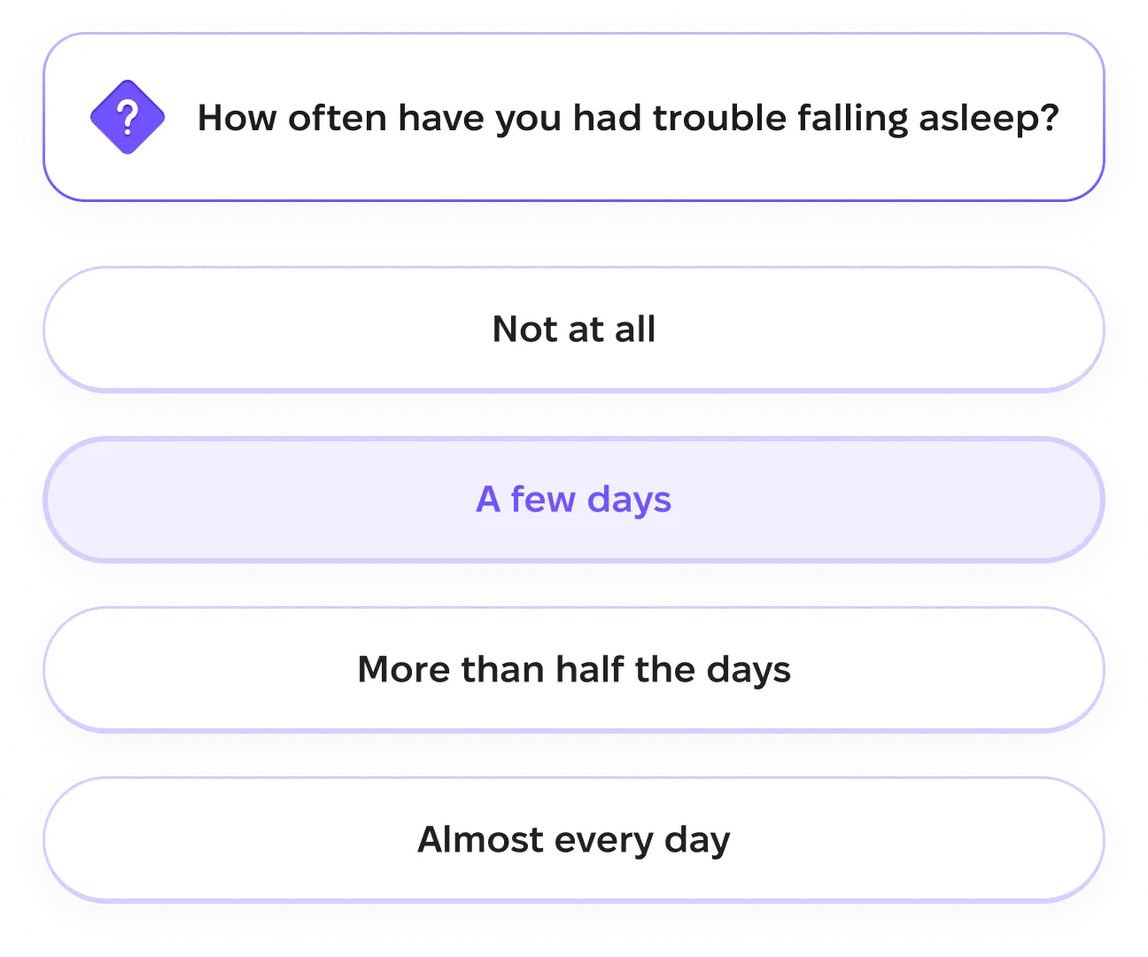 example of questionary
