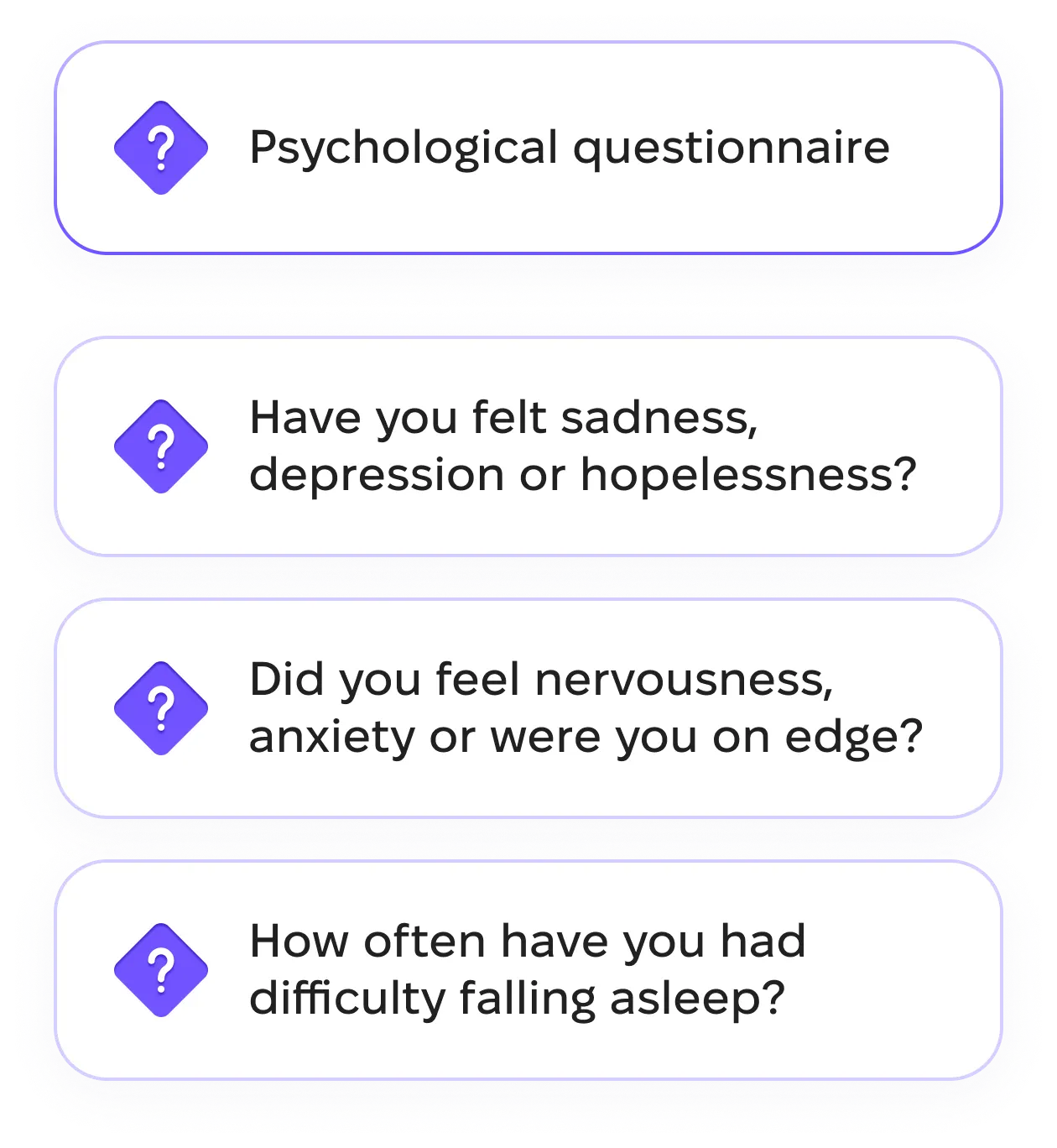 General Preview For  Questionnaire